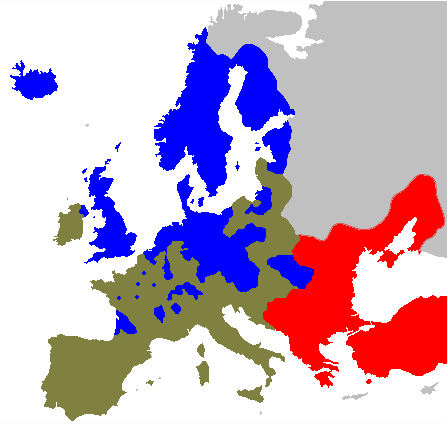 Map Of Europe During The Reformation