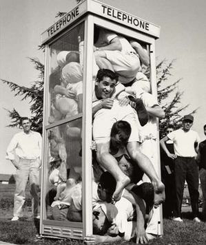 Telephone Booth Stuffing